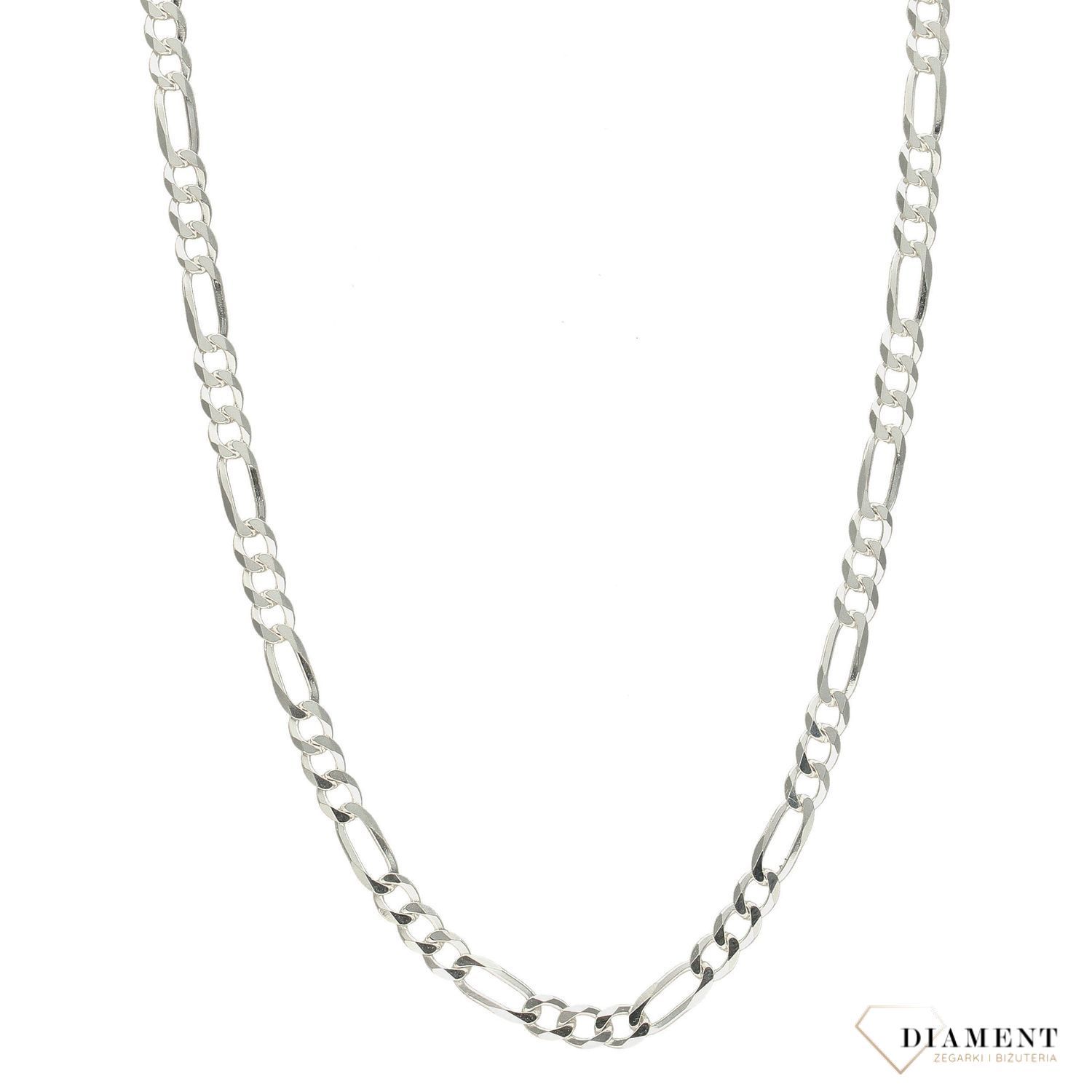 Srebrny łańcuszek 925 figaro DIA-LAN-735070-100-925 4mm (1).jpg